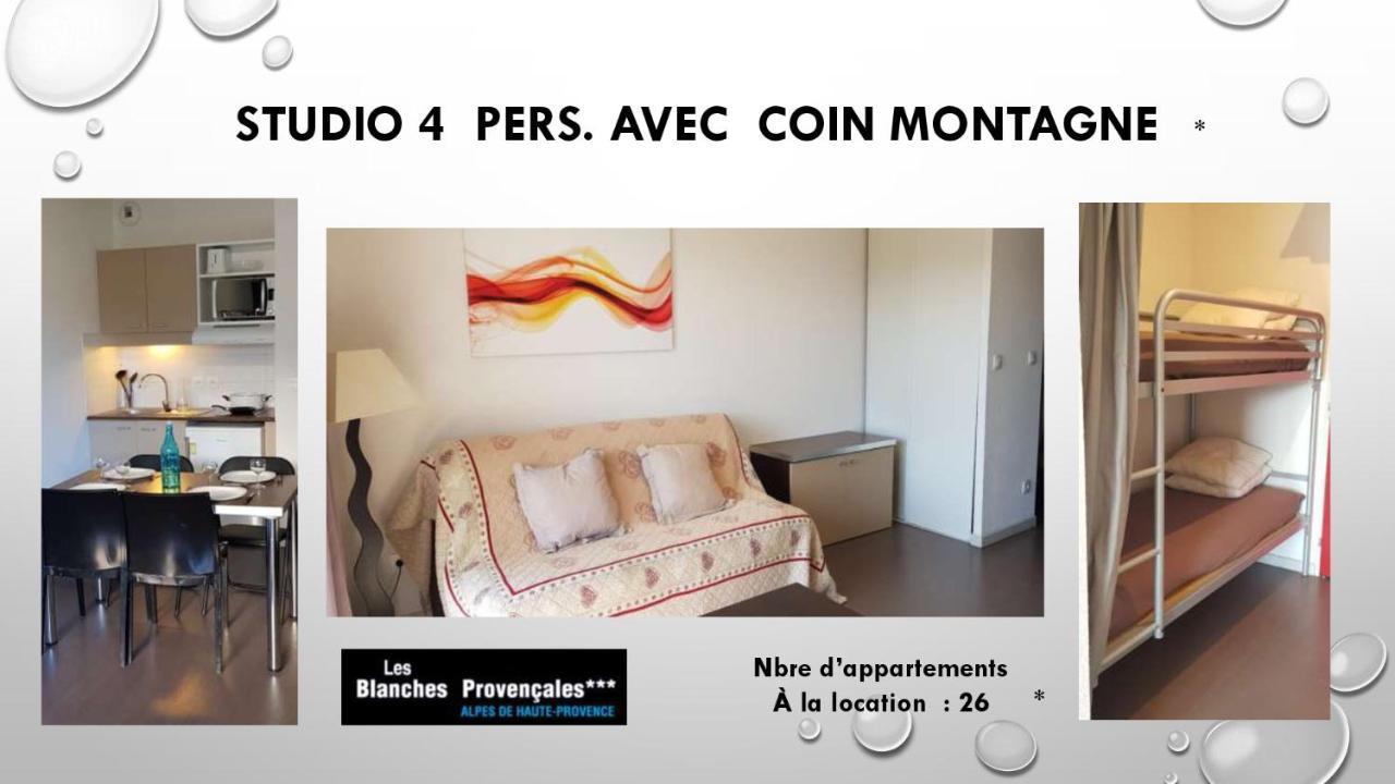 Bed and Breakfast Les Blanches Provencales Selonnet Zewnętrze zdjęcie